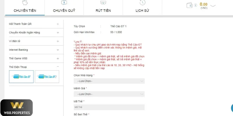 Các cách chuyển ngân khác