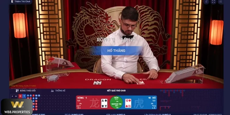 Casino Rồng Hổ với luật đơn giản