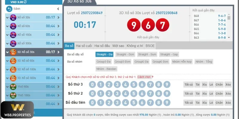 Dấu hiệu từ các số may mắn