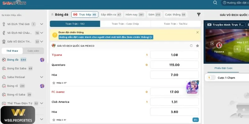 Kèo 1x2 là loại kèo dễ chơi