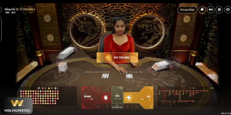 Tips cách đánh cược Rồng Hổ W88