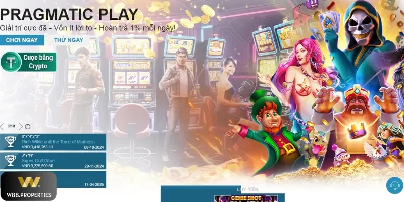 Nổ hũ online vô cùng sinh động và thú vị