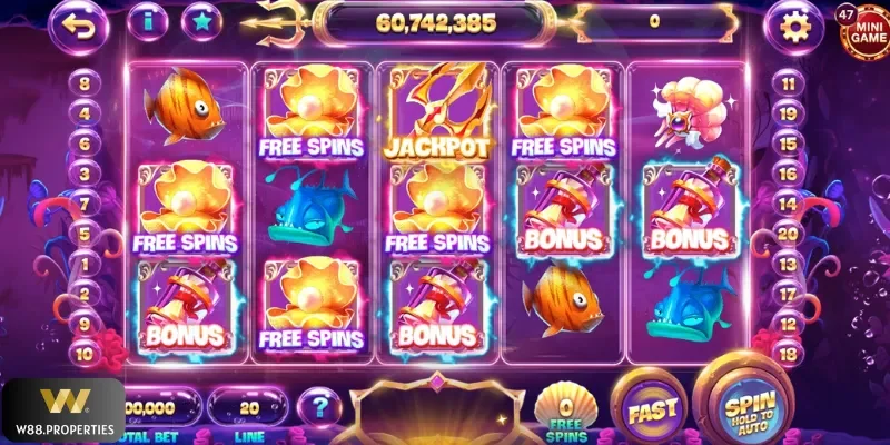 Sơ lược về slot Thủy cung W88 link